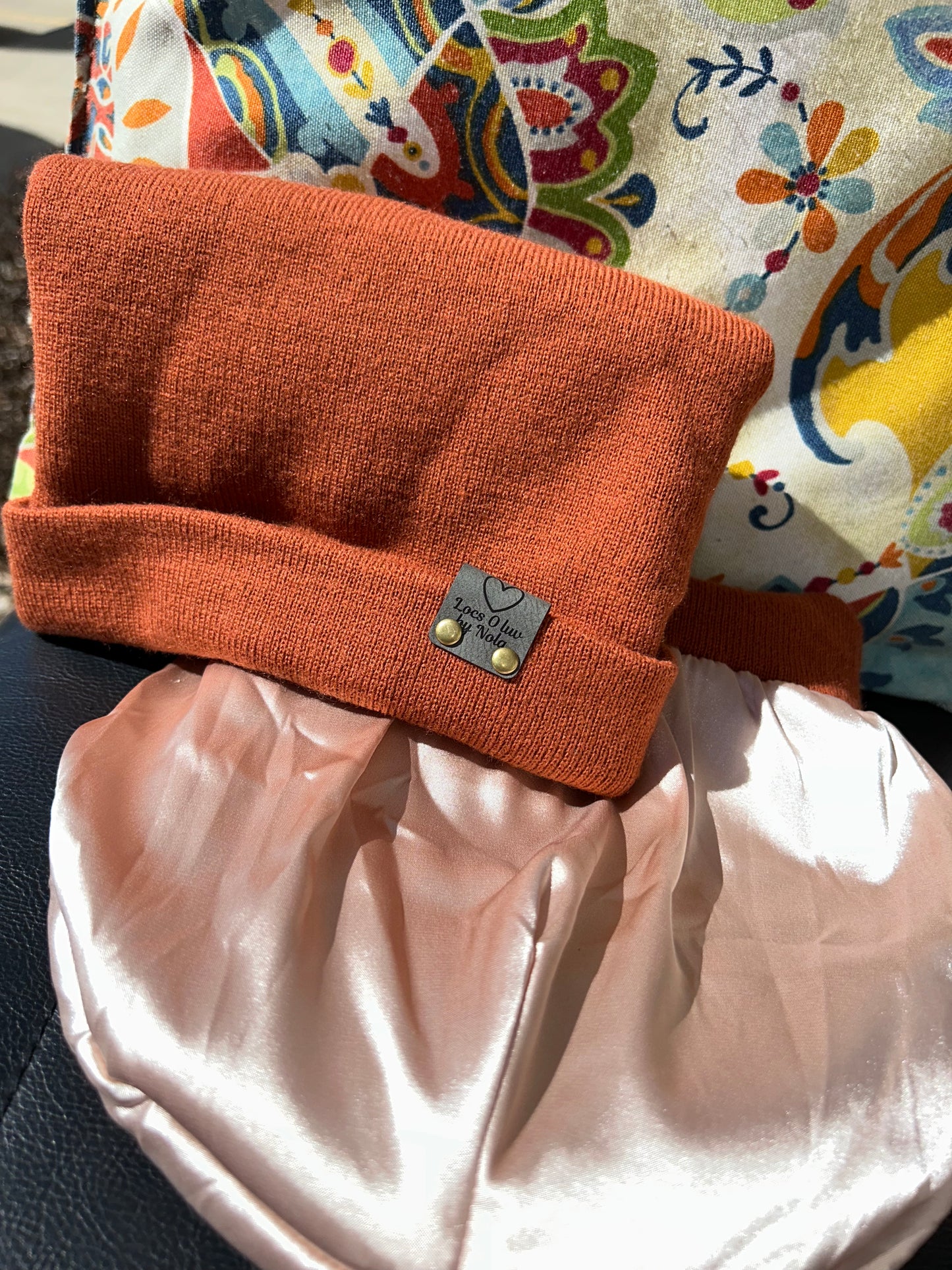 Satin lined beanie